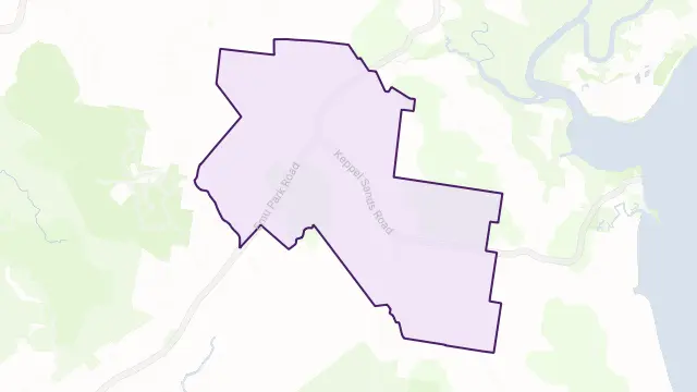 Tungamull Area Boundary Map