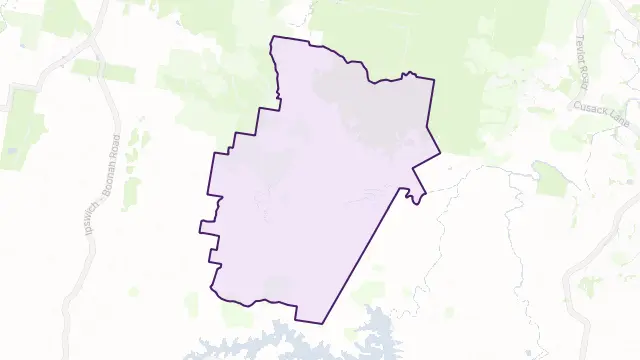 Undullah Area Boundary Map