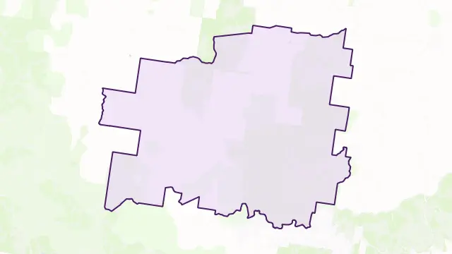 Upper Glastonbury Area Boundary Map