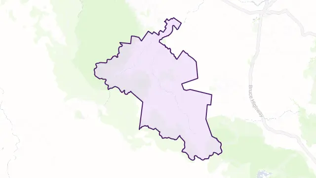 Upper Stone Area Boundary Map