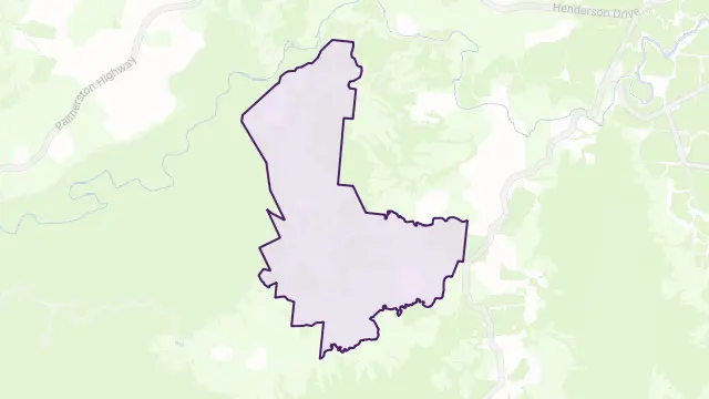 Utchee Creek Area Boundary Map