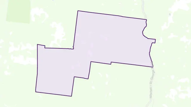 V Gate Area Boundary Map