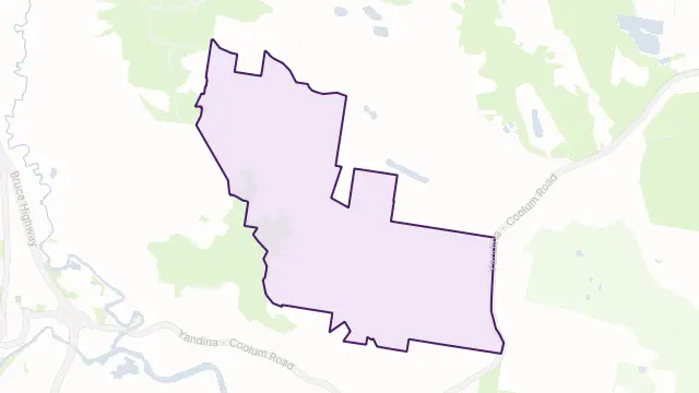 Valdora Area Boundary Map