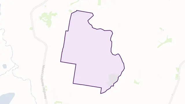 Veresdale Scrub Area Boundary Map
