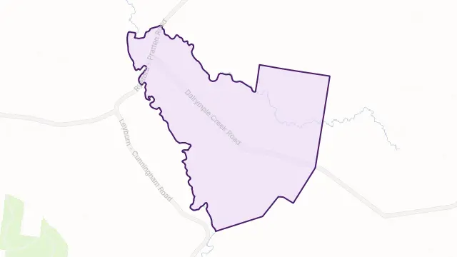 Victoria Hill Area Boundary Map