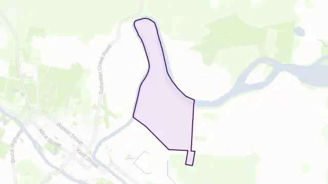 Walkers Point Area Boundary Map