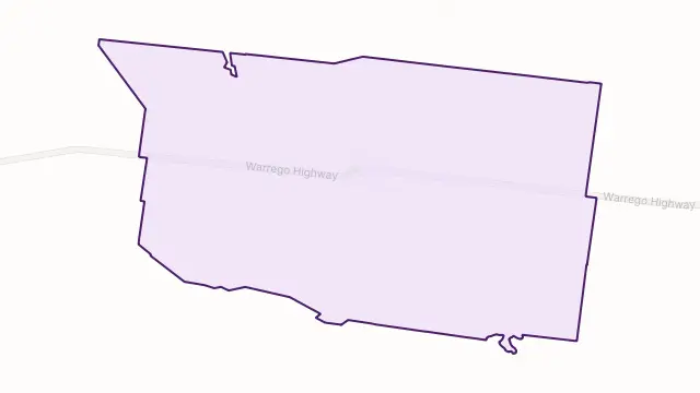 Wallumbilla Area Boundary Map