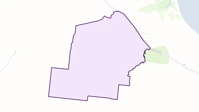 Wangaratta Area Boundary Map