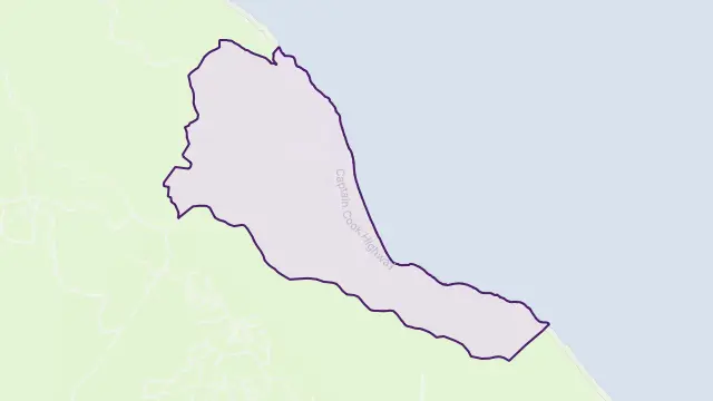 Wangetti Area Boundary Map