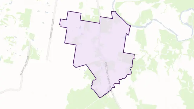 Wanora Area Boundary Map