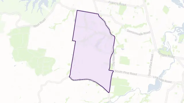 Warner Area Boundary Map