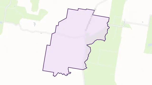 Warrill View Area Boundary Map