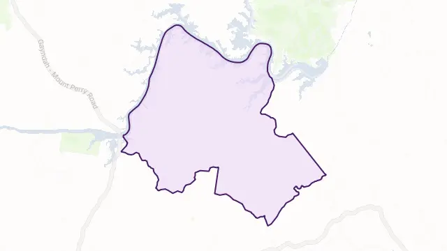 Wateranga Area Boundary Map