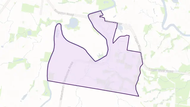 Waterford Area Boundary Map
