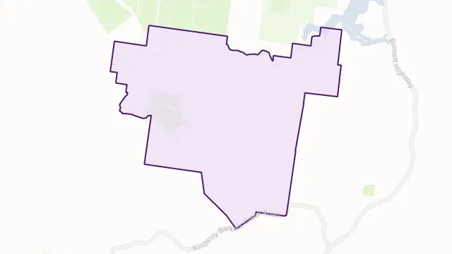 Wattle Camp Area Boundary Map