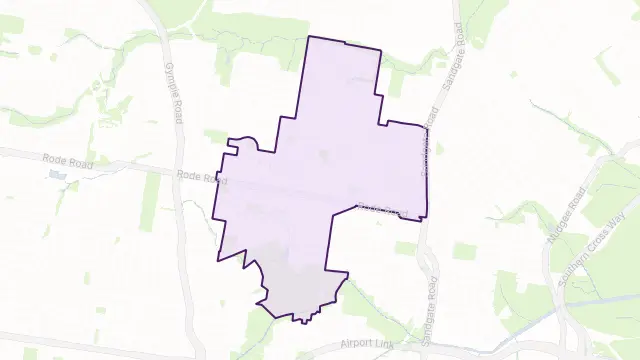 Wavell Heights Area Boundary Map