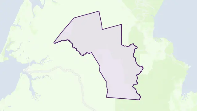 Wenlock Area Boundary Map