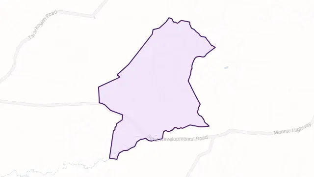 Weranga Area Boundary Map