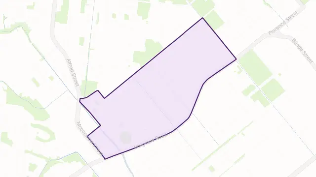 Westcourt Area Boundary Map