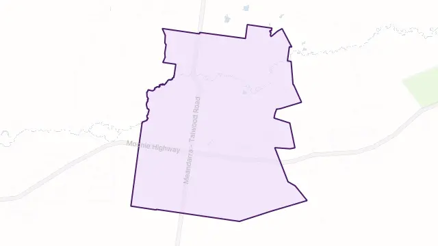 Westmar Area Boundary Map