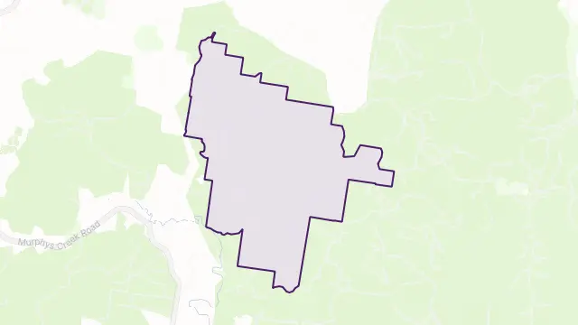 White Mountain Area Boundary Map