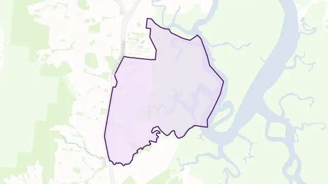 White Rock Area Boundary Map