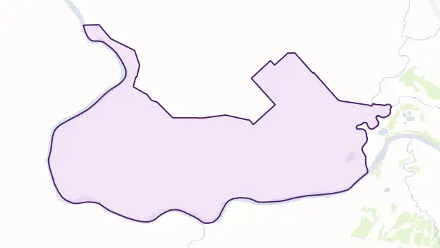 Widgee Crossing North Area Boundary Map