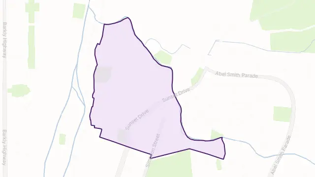 Winston Area Boundary Map