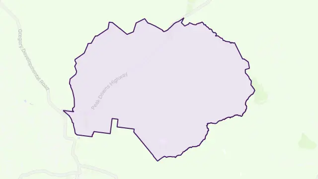 Wolfang Area Boundary Map
