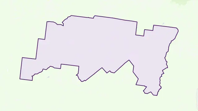Womblebank Area Boundary Map