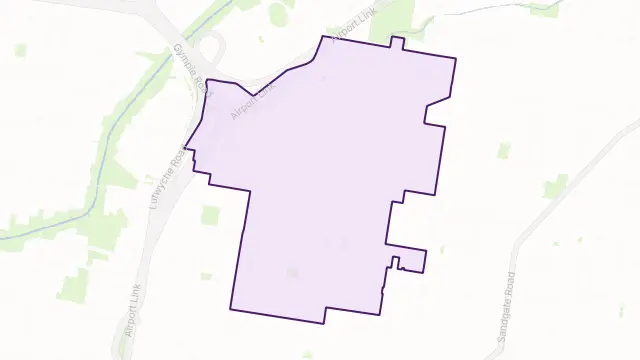 Wooloowin Area Boundary Map