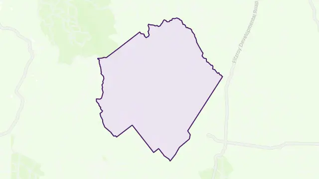 Wooroona Area Boundary Map