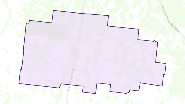 Wyandra Area Boundary Map