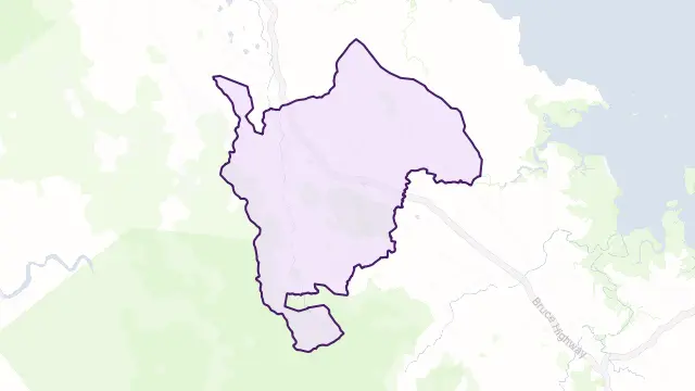 Yalboroo Area Boundary Map