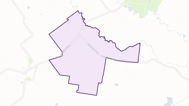 Yandilla Area Boundary Map