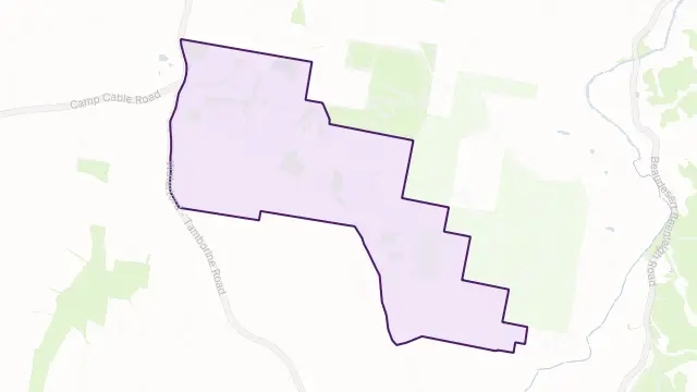 Yarrabilba Area Boundary Map