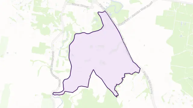 Yatala Area Boundary Map