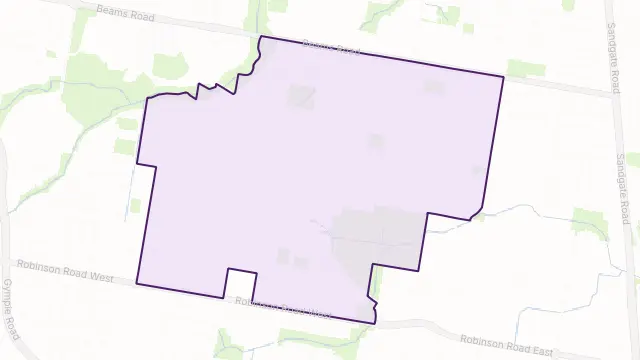 Zillmere Area Boundary Map