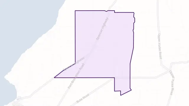 Alford Area Boundary Map