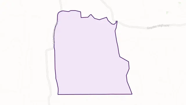 Andrews Area Boundary Map