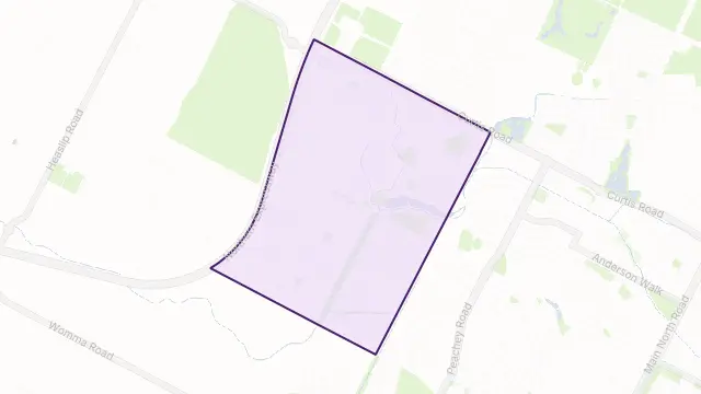 Andrews Farm Area Boundary Map