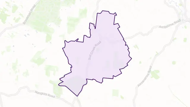 Ashbourne Area Boundary Map