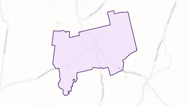 Auburn Area Boundary Map