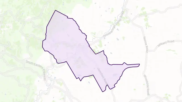 Balhannah Area Boundary Map