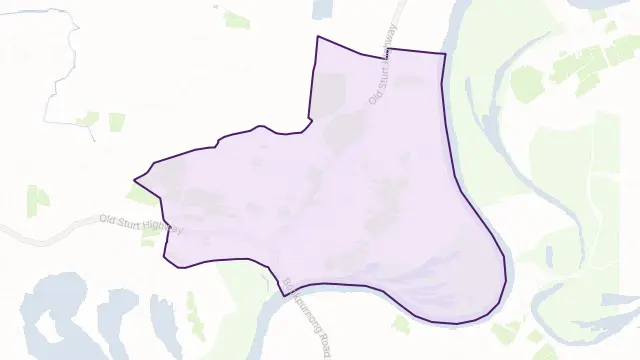 Berri Area Boundary Map