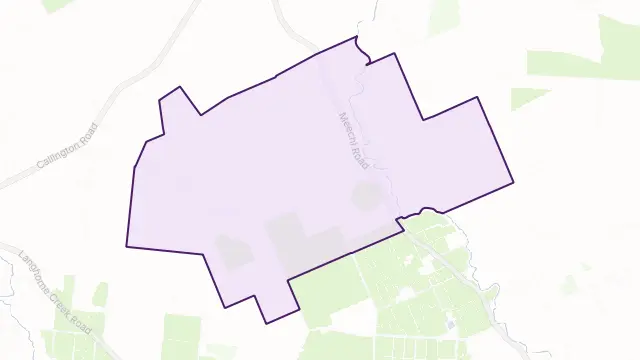 Bletchley Area Boundary Map