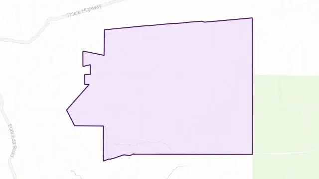 Brownlow Area Boundary Map
