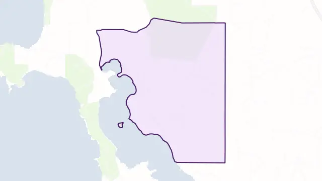 Calca Area Boundary Map