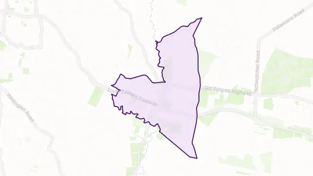 Callington Area Boundary Map