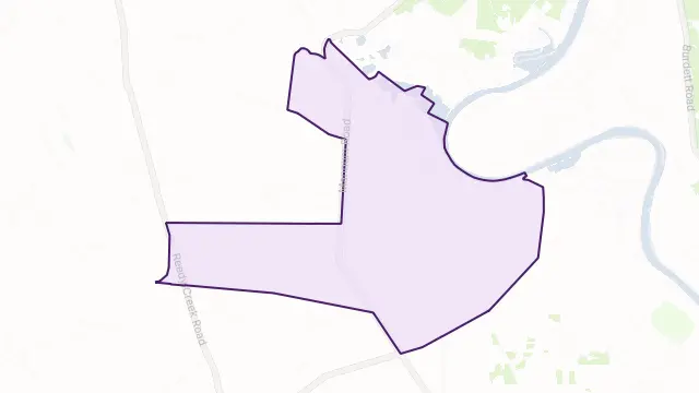 Caloote Area Boundary Map